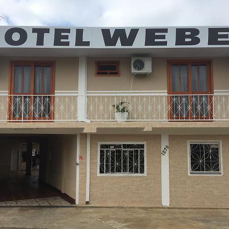 Caçador Hotel Weber المظهر الخارجي الصورة